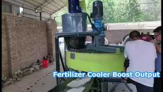 Düngerproduktionslinie