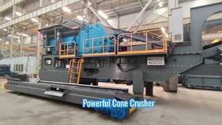 Leistungsstarker hydraulischer Kegelbrecher für den Bau