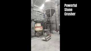 Leistungsstarke Steinbrechermaschine zu verkaufen