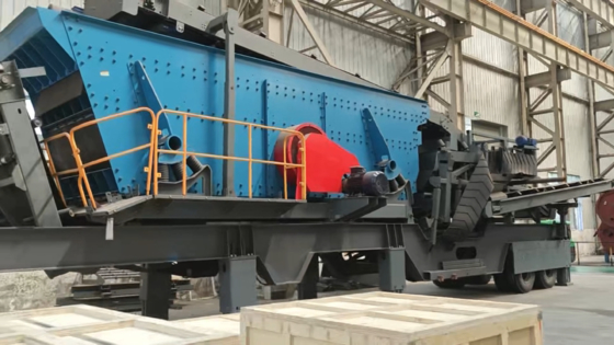Efficient Independent Use Of Mobile Crushing Plants For Highways