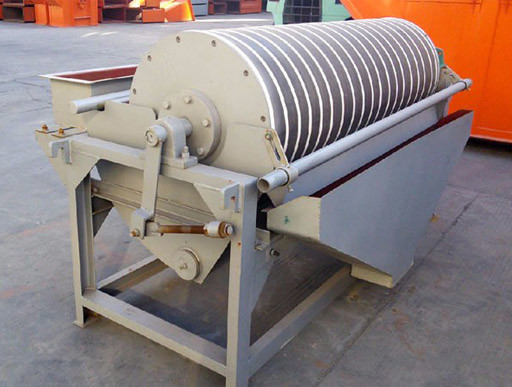 Drum Iron Ore Magnetic Separator Machine 180t/H Mineral Dressing