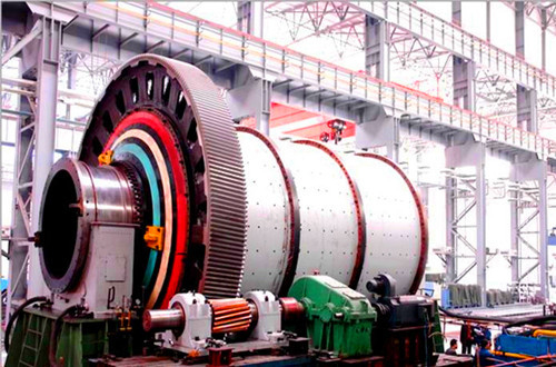 50TPH Steel Ball Mill Asynchronous Motor PLC Control AGMA Standard