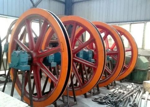 Castings And Forgings 45 # Steel Head Sheave For Mining Hoist