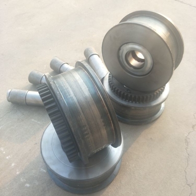 Large Crane Parts Cast Crane Wheels And Forged Wheel Of High Quality