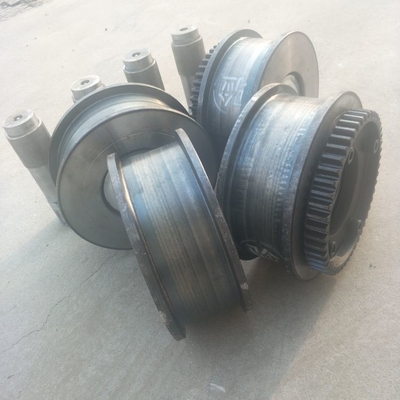 Large Crane Parts Cast Crane Wheels And Forged Wheel Of High Quality