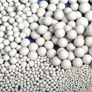 High Alumina Refractory Ceramic Ball High Strength For Metal And Glass