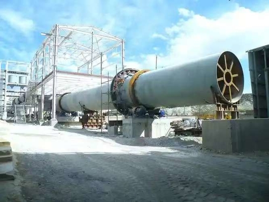 Metallurgical Industry 600t/D Zinc Oxide Cement Rotary Kiln Complete Production Line