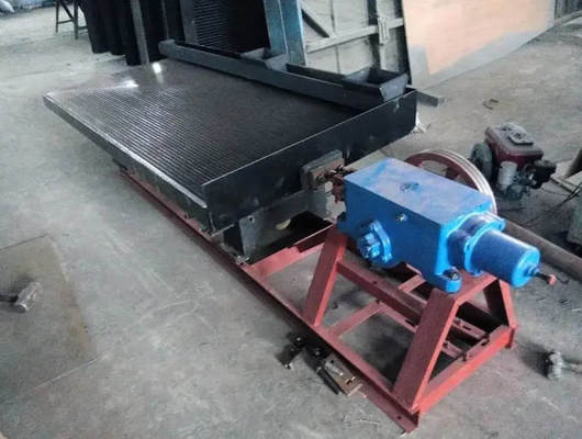 Good Sorting Efficiency Simple Operation Low Energy Consumption Ore Shaking Table
