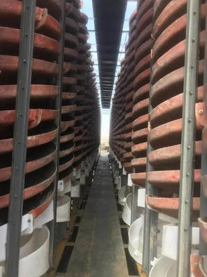 Durable Spiral Chute With Uniform Ore Separation And Easy Control