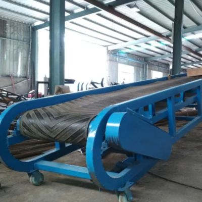 Long Conveying Distance, Stable Conveying Belt Conveyor Used In Mining And Metallurgy