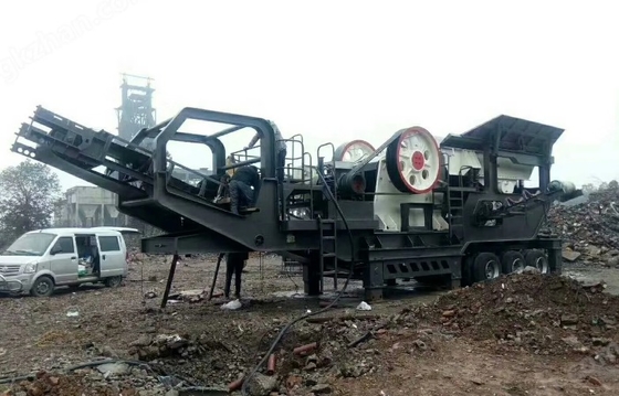 Efficient Independent Use Of Mobile Crushing Plants For Highways