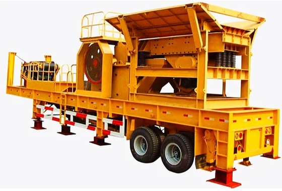 Efficient Independent Use Of Mobile Crushing Plants For Highways