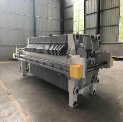 Stable Operation Manual Pull Plate Hydraulic Recessed Filter Press