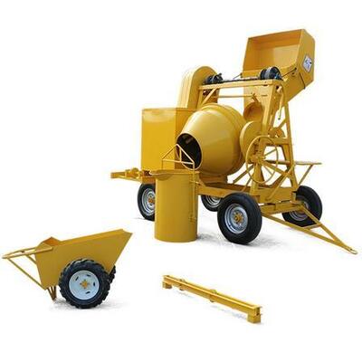 China Cement Plant Equipments Factory A2-510 Concrete Mixer Machine With Diesel And Electric Dual Power