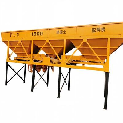 Cement Plant Equipments Commercial Concrete Batching Machine PLD Series For Road and Bridge Construction