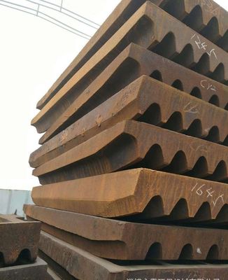 High Manganese Casting Mn18Cr2 Replacement Jaw Crusher Wear Plates