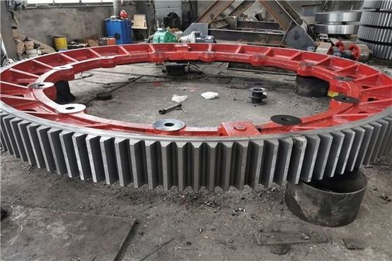 10 Module 100mm Dressing Ball Mill Girth Gear and rotary kiln girth gear for cement plant
