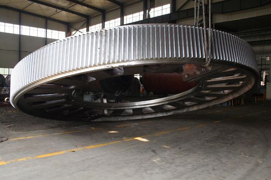 10 Module 100mm Dressing Ball Mill Girth Gear and rotary kiln girth gear for cement plant