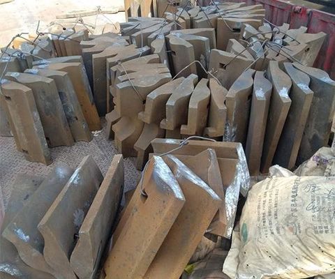 Wear Resistant 17MPA HRA65 ball mill shell liners Longer Service Life