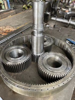Precision Machining Steel Drive Gear And Spur Helical Pinion Gear Dia 16000mm