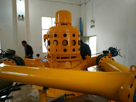 Schiefer Streik 200KW vertikale Hydroturbine-Generator-Satz-doppelte Farbspritzpistole