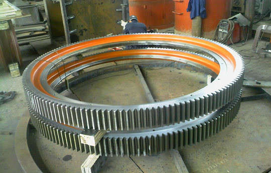 Form-Stahl-großer Mühlgurt-Gang Ring Tooth Ring der Legierungs-GS42CrMo4