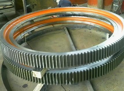 Die Halbstruktur und der Y-Typ-Plattenmühlen-Umfangszahnrad für Kugelmühle