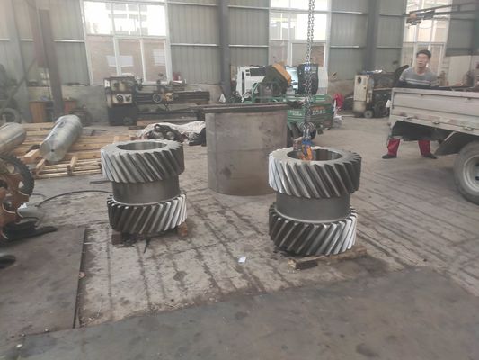 Kundengebundener Druck-Winkel-Schrägflächen-Zahntrieb mit kundengebundener Zahl von Zähnen