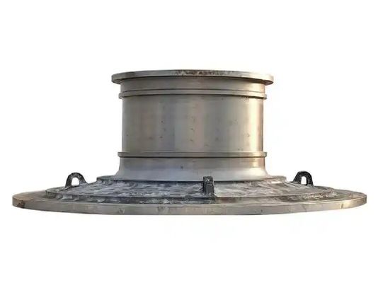 High Manganese Steel Ball Mill End Cover Impact Resistant Plate Design For Mining