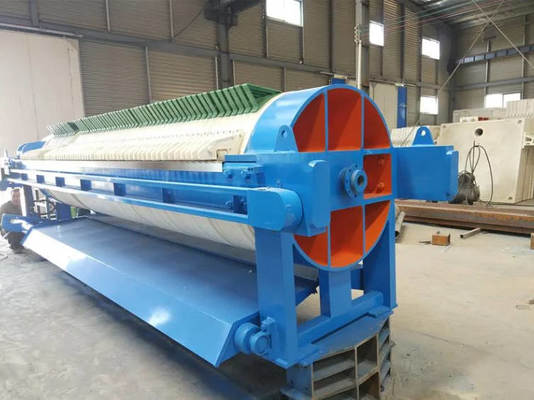 Filtration zur Trennung von Feststoff und Flüssigkeit Hochdruck-Rundplattenfilterdruck