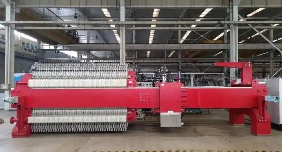 Kleine, fest installierte Ölflaschenfilterpresse mit hoher Präzision