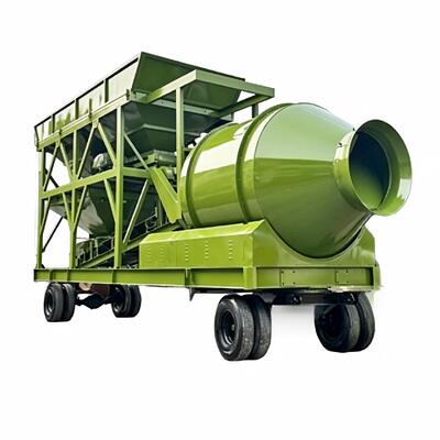 Mobile Betonmischanlage JZM Trommelmischer für Notfall- und abgelegene Bauprojekte Zementanlagen-Ausrüstung