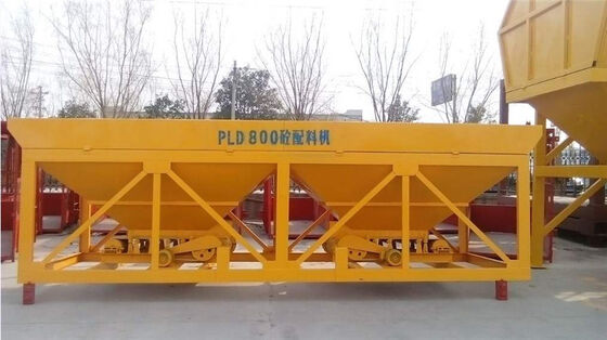 PLD-Reihe Hochgenauigkeit Betonbatchmaschine Multi-Hopper Aggregatbatch-Ausstattung
