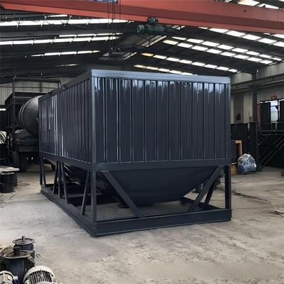 Zementwerksausrüstung Horizontaler Zementtank, Horizontaler Zementsilo für Betonmischanlage