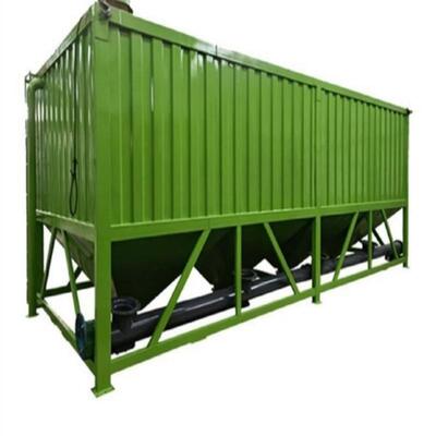 Niedrigprofil-Zementsilo horizontal, Lagertank für Schüttpulver, Zementanlage Ausrüstung