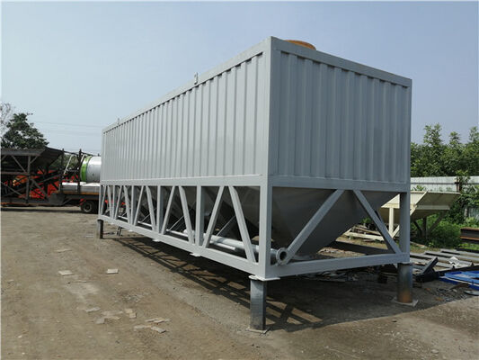 Zementwerksausrüstungen Bergbaumaschinen Horizontaler Zementtank, Behältertyp Horizontaler Zementsilo