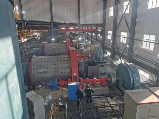 Erz-Schleifmühle des große Kapazitäts-Zylinder-500tph für nass-trockene Erze