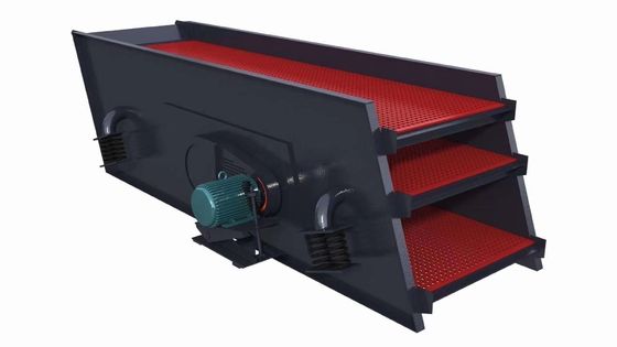 Leistungsfähigkeit 15 | lineares vibrierender Schirm-Sieb mit 1300 t/h für Lehm