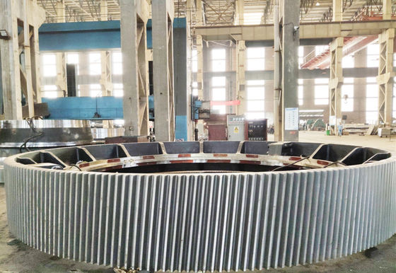 Werfender ZG310-570 42CrMo großer Ring Gear Rotary Kiln External Sporn-Stahlzahn