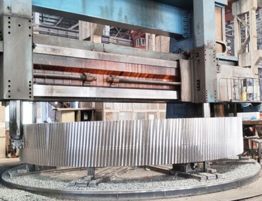 Schmieden Ring With Stirnrad des großen einzelnen doppelten Fischgrätenmusters schraubenartigen CNC Mahining