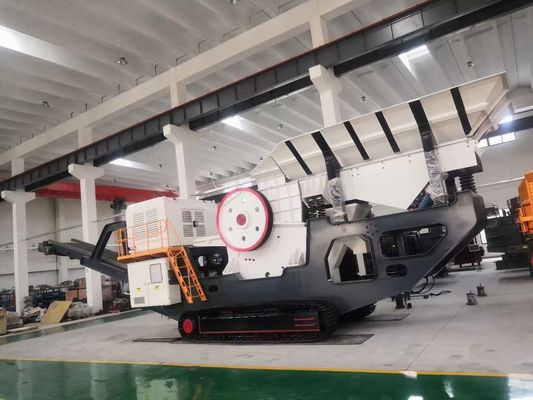Tph Sang Makings 450 Steinbrecher-Maschinen-bewegliche Zerquetschungsstation
