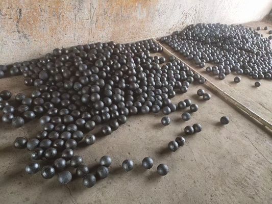 Durchmesser 30mm - 150mm schmiedeten reibende Stahlwerk-Bälle Stahlball